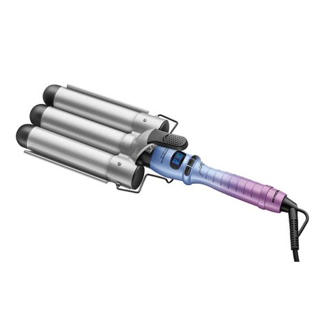 Modelador de Cachos Triondas By Juliette Mondial Azul/rosa Mct-ju-03 Bivolt