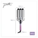 Ver mais imagens de Modelador de Cachos Triondas By Juliette Mondial Azul/rosa Mct-ju-03 Bivolt