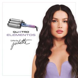 Modelador de Cachos Triondas By Juliette Mondial Azul/rosa Mct-ju-03 Bivolt - 4