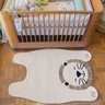 Tapete Quarto Infantil Formato Leão - 1,50 x 1,95 - 5
