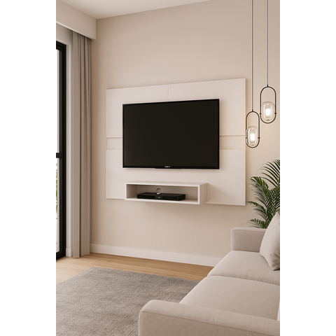 Painel Moderno com Nicho para Tv Ate 50 Polegadas:off