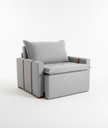 Ver imagem 1 de Poltrona Orfeu Decorativa Comfort Premium - Luxo Decor Cinza