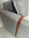 Ver imagem 4 de Poltrona Orfeu Decorativa Comfort Premium - Luxo Decor Cinza