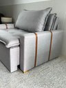 Ver imagem 2 de Poltrona Orfeu Decorativa Comfort Premium - Luxo Decor Cinza