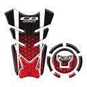 Ver imagem 1 de Kit Protetor Tanque Adesivo Moto Honda Twister Ano 2022/23 Cobra Motoparts Vermelho
