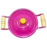 Jogo De Panela Aluminio Fundido Batido Cor Rosa Pink 8 Peças - 4