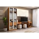 Ver imagem 1 de Quarto Modulado Casal 10 Peças Liga QM41 Of White Kappesberg