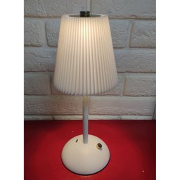 Luminaria Abajur Mesa 3 Tons Led USB Bateria Recarregavel Escritorio Cabeceira Sala Quarto Recepçao  - 5