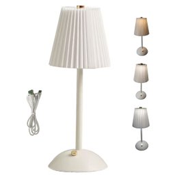 Luminaria Abajur Mesa 3 Tons Led USB Bateria Recarregavel Escritorio Cabeceira Sala Quarto Recepçao  - 11