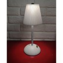Ver imagem 2 de Luminaria Abajur Mesa 3 Tons Led USB Bateria Recarregavel Escritorio Cabeceira Sala Quarto Recepçao