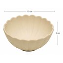 Ver imagem 4 de Jogo 6 Peças Pratos Raso Sobremesa Bowls Bege Melamina Lyor Mesa Posta Buffet Servir