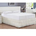 Ver imagem 1 de Saia Para Cama Box Casal Queen Perolla
