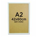 Ver imagem 1 de Moldura Quadro A3 42x60 Diploma Certificado Foto sem Vidro