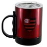 Caneca Flamengo Com Tampa Térmica Inox Oficial 350 Ml - 1