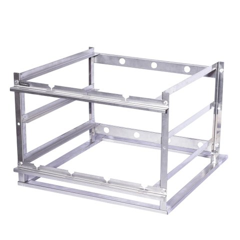 Suporte para Churrasco Fast Gourmet Standard de 4 Espetos e Grelha Sas04