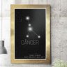 Placa Decorativa Signo Constelação Câncer-30X45Cm - 1