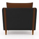 Ver imagem 5 de Poltrona Decorativa Aviv para Sala Escritório Recepção Luxo Linho Premium Easy Clean Corino Premium