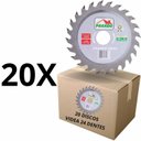 Ver imagem 3 de Kit 20 Discos Serra Vídea 110 X 20 X 24 D Prando Madeira