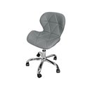 Ver imagem 1 de Cadeira Escritório Giratória Office Eiffel Slim Cinza