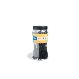 Faqueiro 24 Peças - Itaparica Brinox - Preto 6000/712 - 1 Faqueiro 24 Peças - Itaparica Brinox - Preto 6000/712 - 1