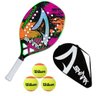Raquete Shark Beach Tennis Predator 2022 + Kit Bolinha - 1