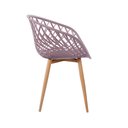Ver imagem 5 de Conjunto 2 Cadeiras Minimalistas Base em Aço Monaco Fratini