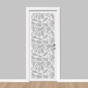 Ver imagem 1 de Adesivo de Porta - Relevo Floral 2 Dekalque 83x213