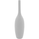Ver imagem 1 de Vaso Decorativo Enfeite Casa Cerâmica 38x9x9cm Branco