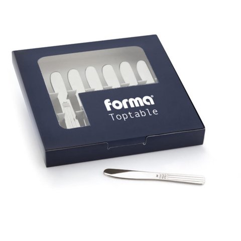 Espátulas para Pate Toptable Gourmet Caixa Com 6 unidades