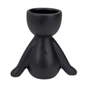 Ver imagem 6 de Vaso Decorativo Bravadecor Bob Suculentas em Cerâmica Preto