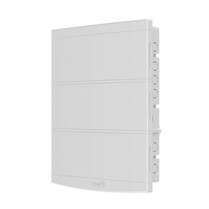 Quadro de Distribuição Slim 48 Disjuntores sem Barramento Porta Branca - 33.04.083.0 - Tigre