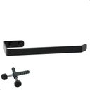 Ver imagem 4 de Porta Toalha de Rosto Dupla Fixação Parede Preto F.zmt