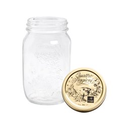 Pote De Vidro Italiano Bormioli Rocco Quattro Stagioni 1 L - 1