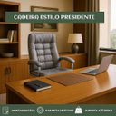 Ver mais imagens de Cadeira Escritório Miami Reclinável Presidente Molas Ensacadas