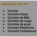 Ver imagem 7 de Pneu P/ Carrinho de Mão 2 Lonas 3.25"/3.00" X 8"