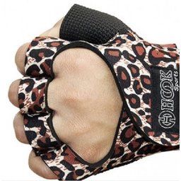 Luvas Feminina Musculação Estampa Onça - 1