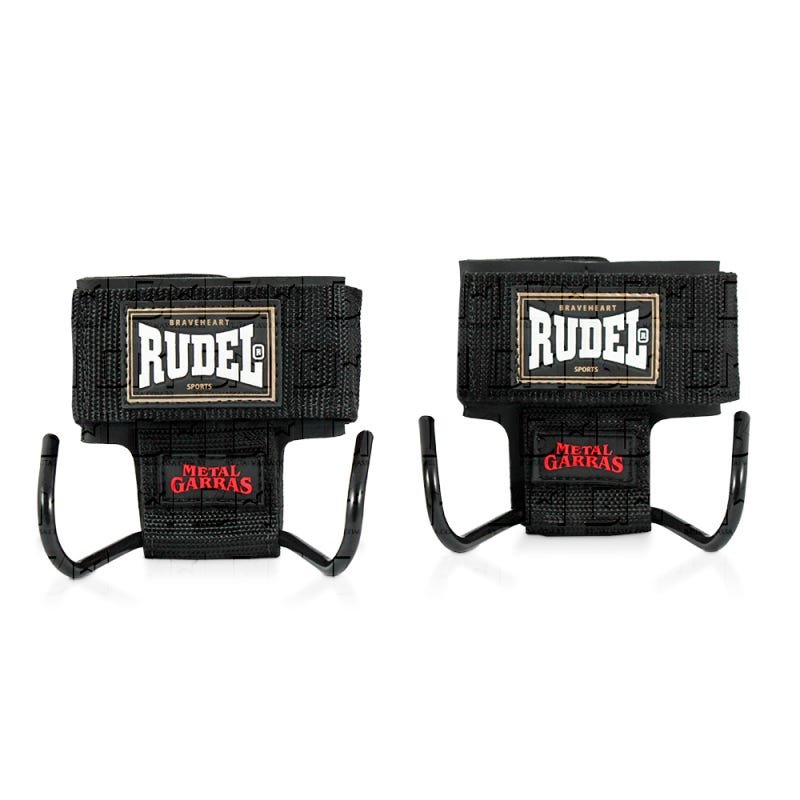 Luva Rudel - Straps Metal Garras - Gancho Tala Musculação | MadeiraMadeira