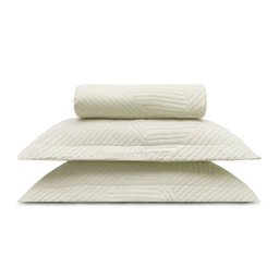 Kit Cobre Leito Casal Linenn com Porta Travesseiro 3 Peças Appel - 1
