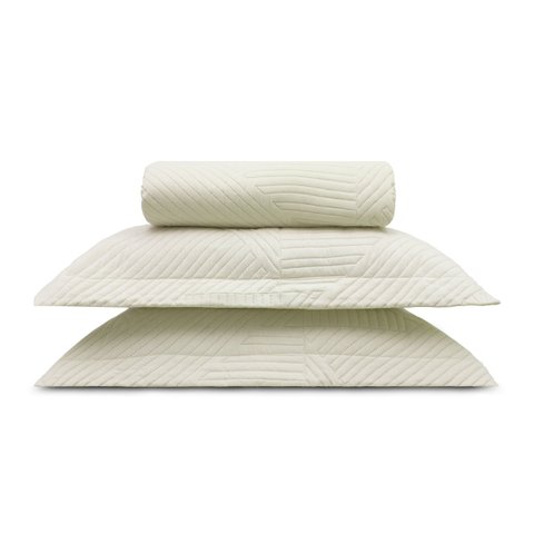 Kit Cobre Leito Casal Linenn com Porta Travesseiro 3 Peças Appel