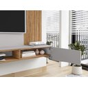 Ver imagem 4 de Painel Búzios para Tv de 65" Cinamomo/off-white - Bechara