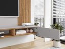 Ver imagem 4 de Painel Búzios para Tv de 65" Cinamomo/off-white - Bechara