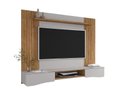 Ver imagem 1 de Painel Búzios para Tv de 65" Cinamomo/off-white - Bechara