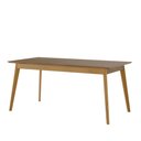 Ver imagem 1 de Mesa de Jantar Olive 6 Lugares 180cm Babus - Imbuia / Imbuia