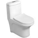 Ver imagem 1 de Vaso Sanitário Monobloco Cianita Branco - PB2220 - Pettra Vaso Sanitário Monobloco Cianita Branco Pb