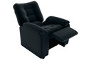 Ver imagem 4 de Poltrona Reclinável Mx61 Onix Veludo Preto E451 - Matrix