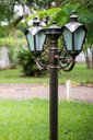 Ver imagem 6 de Poste Para Jardim Colonial Sinha Duplo Alumínio Cobre 1.84m 15001/2