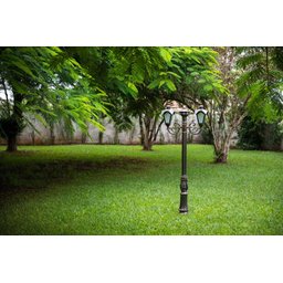 Poste Para Jardim Colonial Sinha Duplo Alumínio Cobre 1.84m 15001/2 - 3