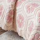 Ver imagem 3 de Colcha Aveludada Aconchego L'amore Jolitex 2,40 X2,60m - Baunilha