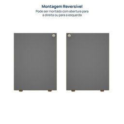 Armário Baixo Módulo 45x60 1 Porta Frame CabeCasa MadeiraMadeira - 9