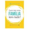 Placa Decorativa MDF Frase Família Amarela 30x40cm - 2